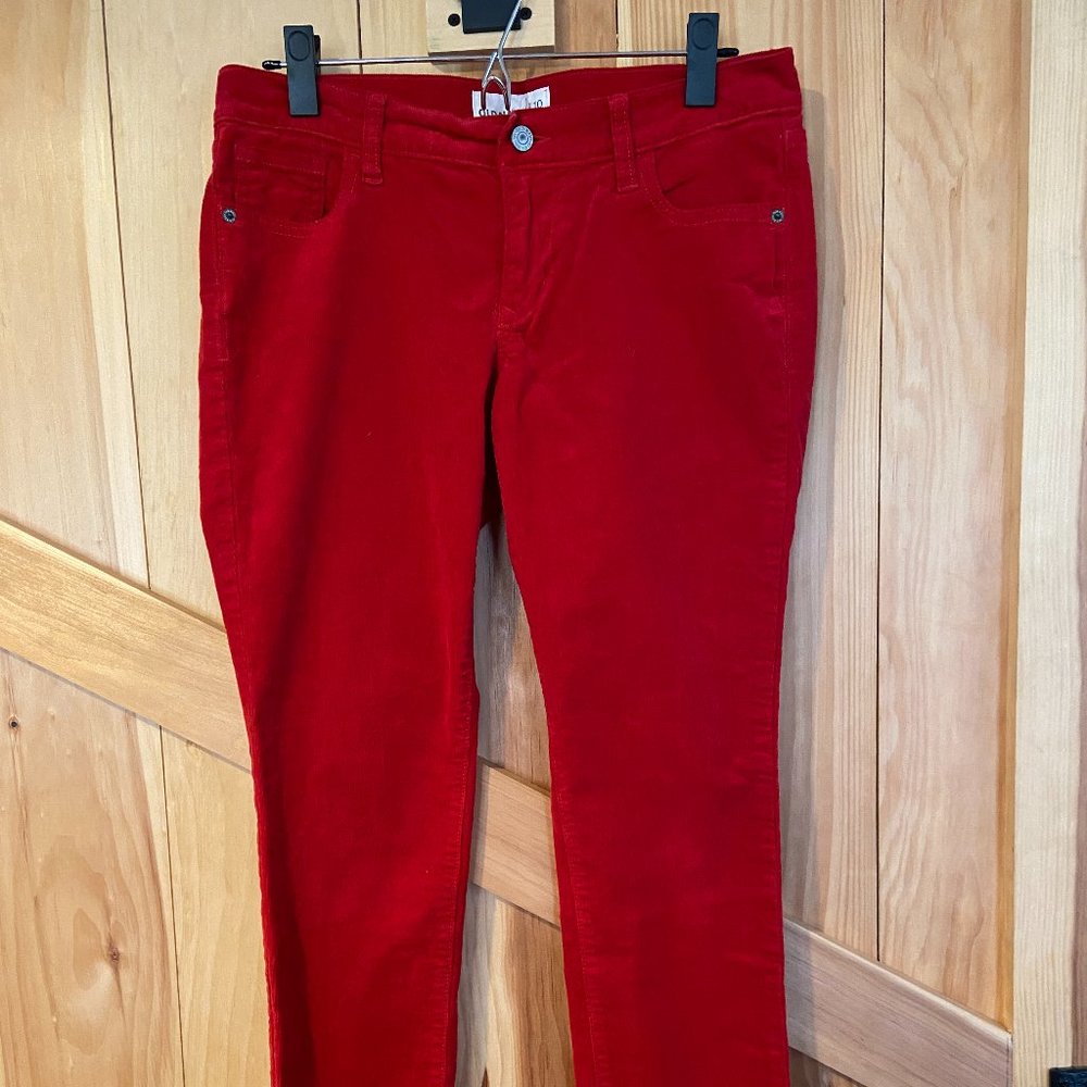 Red Corduroy
